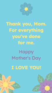 Happy Mother's Day