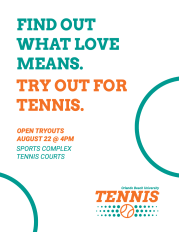 tryouts - tennis