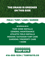 turf guys - business flyer