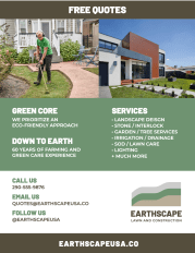 earthscape - business flyer