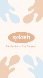 5 x 9 bubble mailer - splash soap