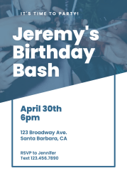 birthday bash