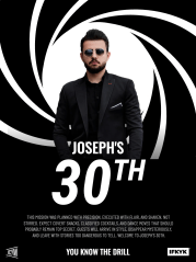 Secret Agent Birthday Poster