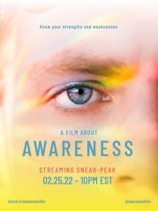 awareness film poster