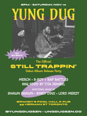 Yung Dug - Release Party Event Poster