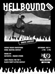 Hellbound Skate Supply - Event poster