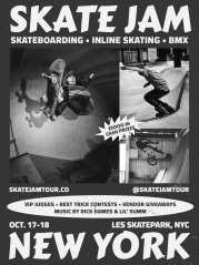 Skate Jam NYC - Event Poster