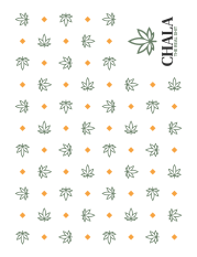 Chala - leaf pattern