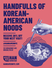 Han Ramen - business flyer