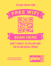 QR code - Business flyer wifi