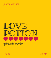 Love potion wine