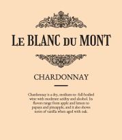 Le Blanc Chardonnay