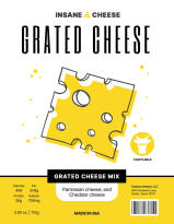 Grated cheese