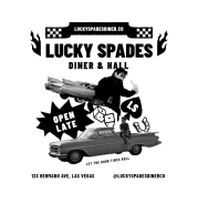 lucky spades - t-shirt