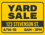 yard sale