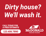 McDonald pressure washing