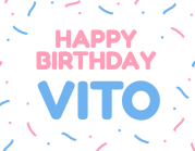 Happy Birthday sign