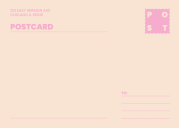 Gloss Glam - Post card