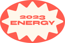 2023 Energy - Oval sticker