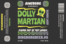 Bingbong - beer label