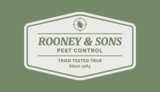 Rooney & Sons pest control - business card side a