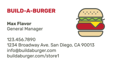 Build a burger