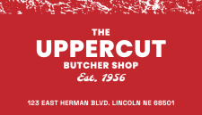 Uppercut Butchers - Business card Side A