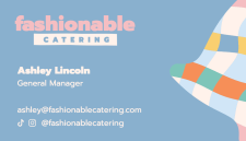 Fashionable catering