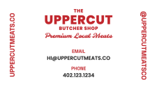 Uppercut Butchers - Business card Side B