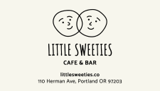 little sweeties - business card side a