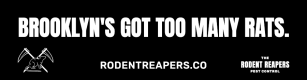 rodent reapers - bumper sticker