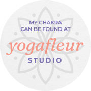 yogafleur - circle sticker 2
