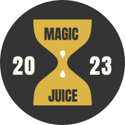 New Year Magic - Magic juice coaster