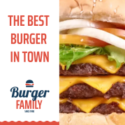 best burger in town - burger family