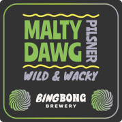 Bingbong - rounded corner label