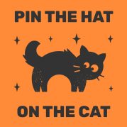Hat on the cat Game - Wall graphic