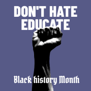 Educate - Black history Month Sticker