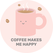 coffee makes me happy
