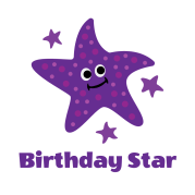 Birthday starfish
