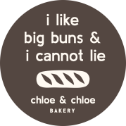 chloe & chloe - circle sticker 2