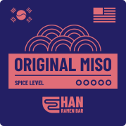 Han Ramen - round corner label