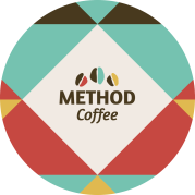 method coffee - bean logo