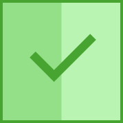 Green check