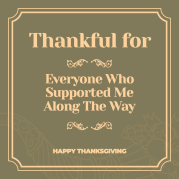 Thankful for