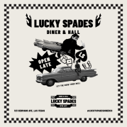 Lucky Spades - rockabilly tote bag