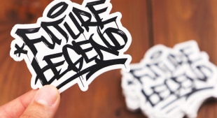 Graffiti stickers