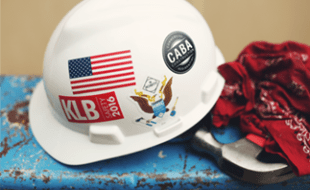 Hard hat stickers