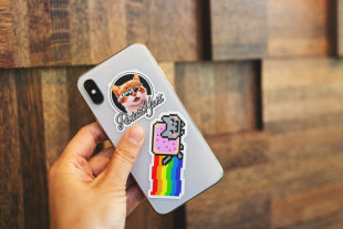 iPhone stickers