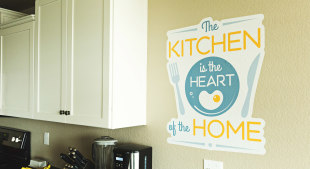 Kitchen wall decals