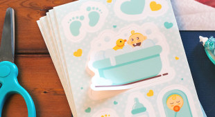 Scrapbook stickers